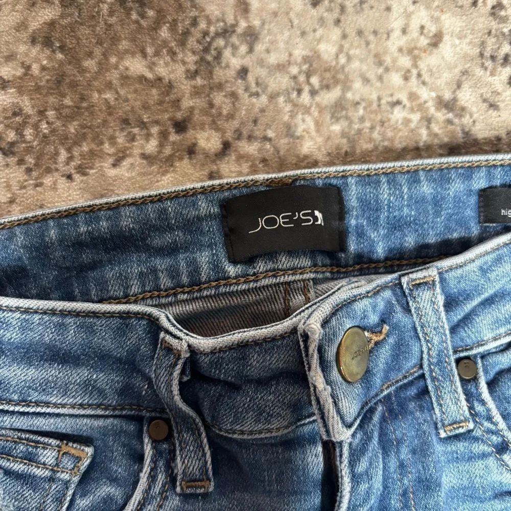 Joe's Jeans Women's The Charlie Distressed High Rise Skinny Jeans Size 24